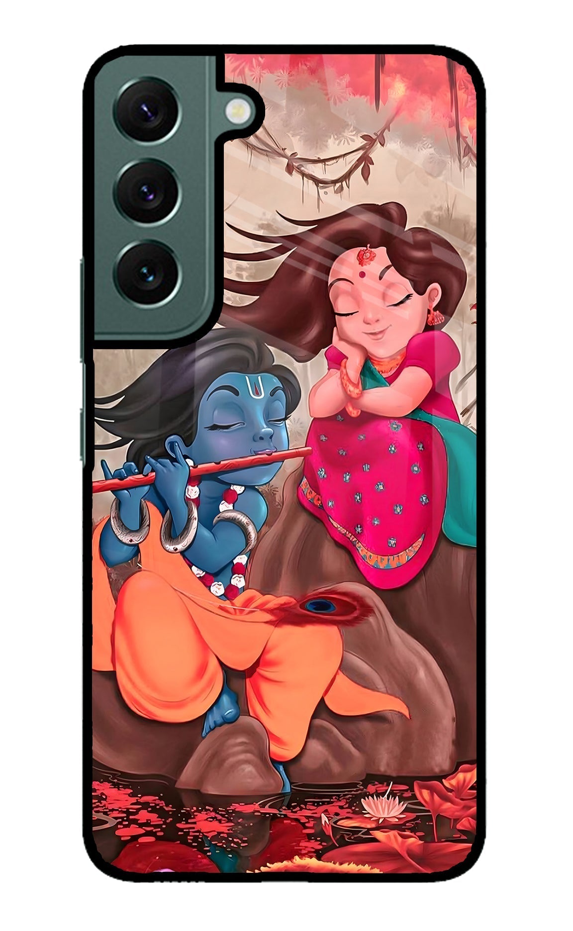 Radhe Krishna Case for Samsung S22