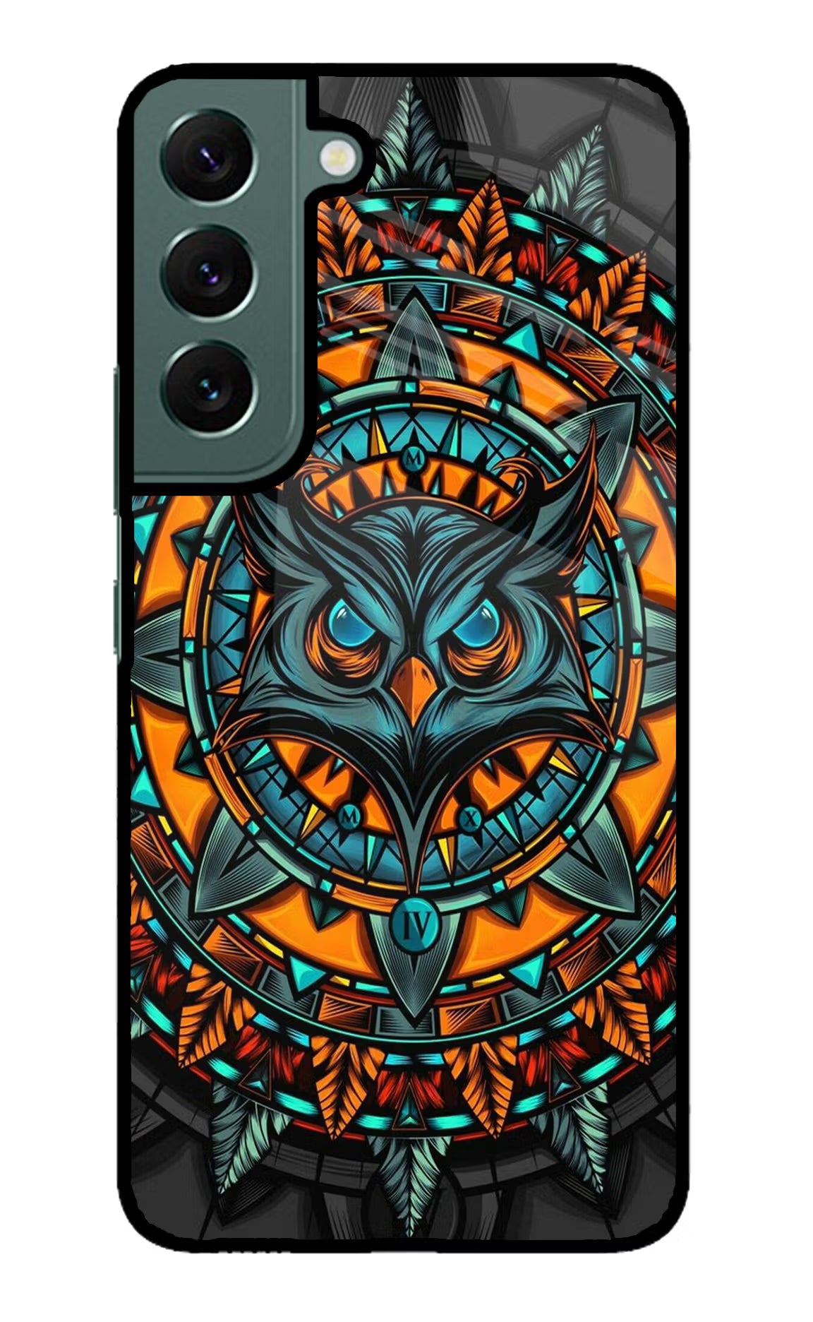 Angry Owl Art Case for Samsung S22 Plus by Casekaro