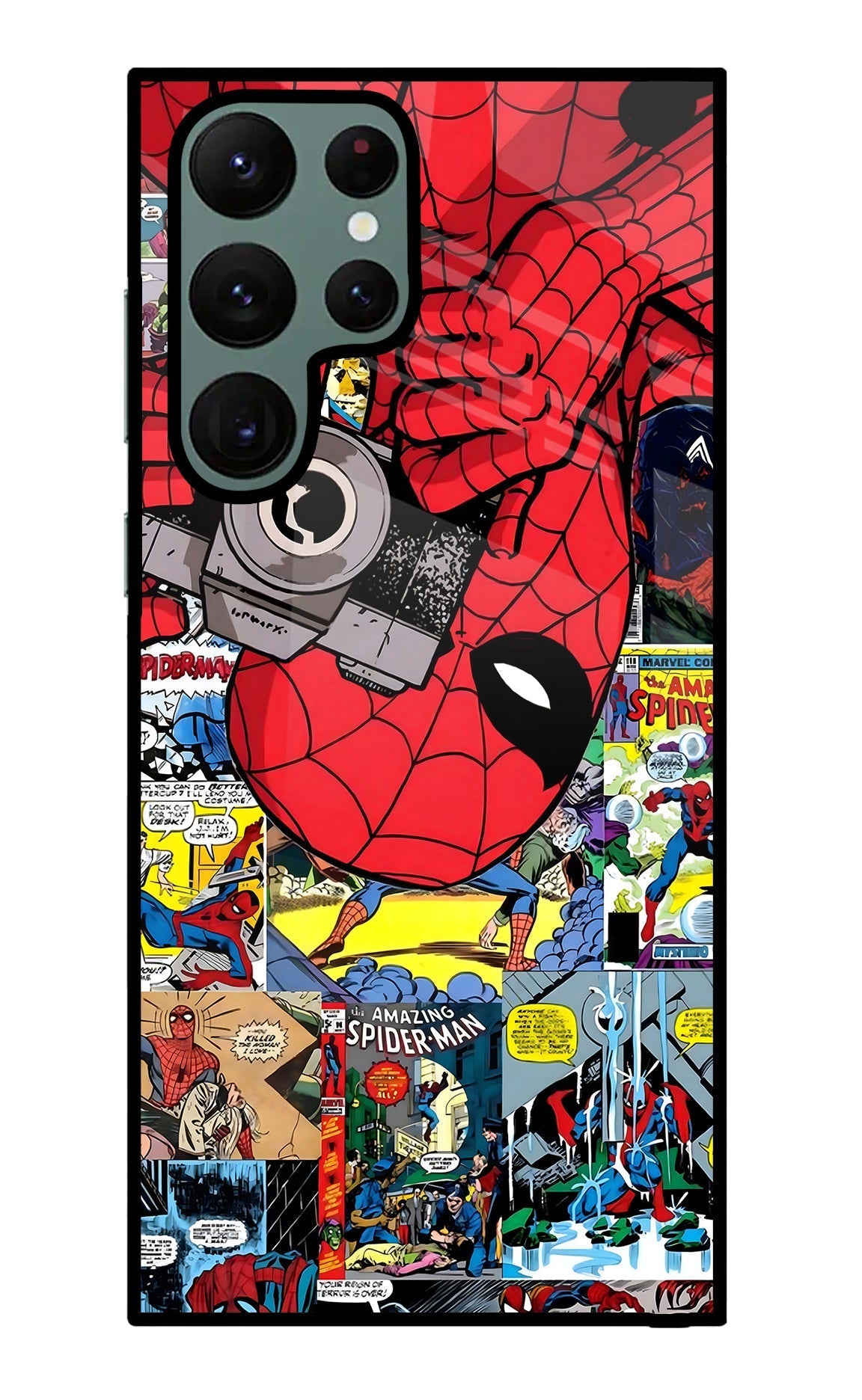 Spider Man Case for Samsung S22 Ultra