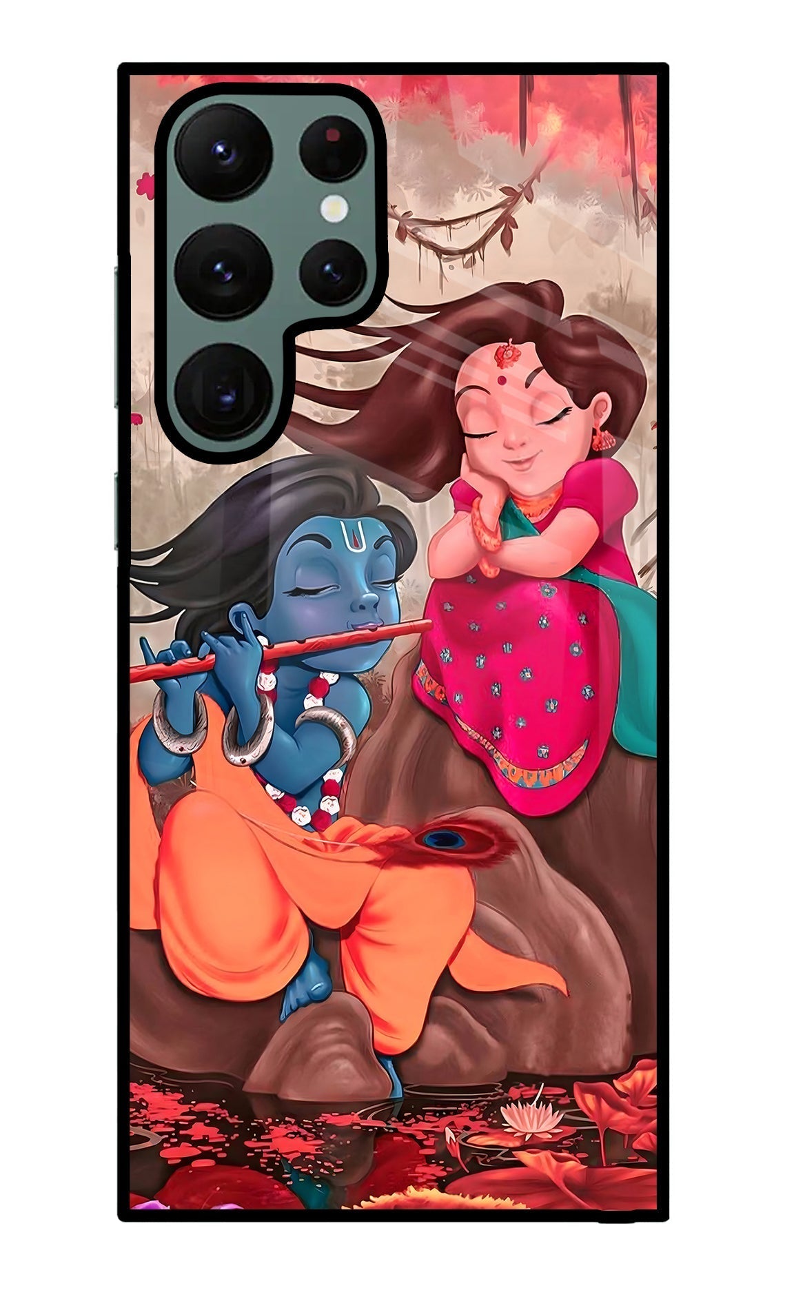 Radhe Krishna Case for Samsung S22 Ultra