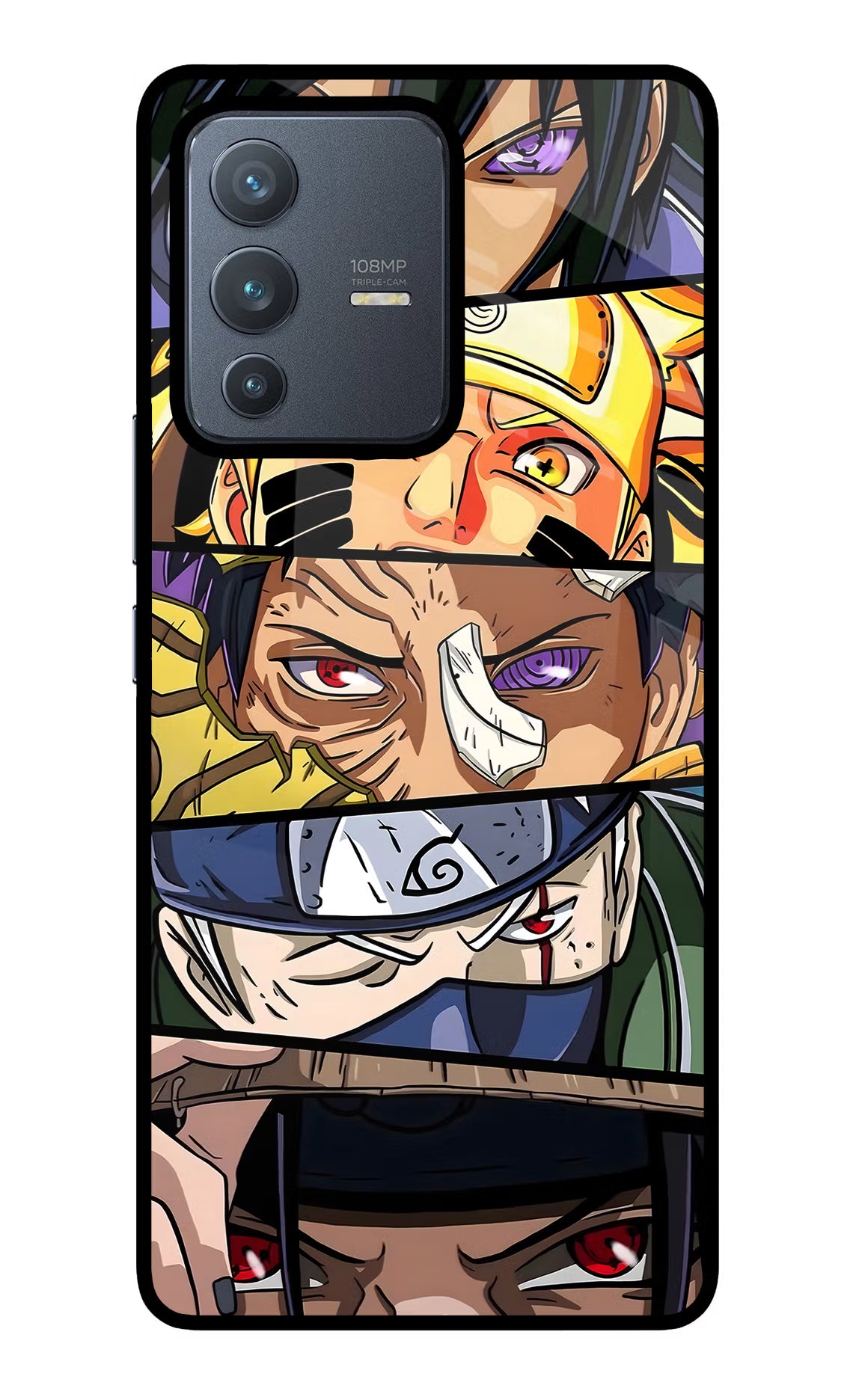Naruto Character Case for Vivo V23 Pro 5G by Casekaro