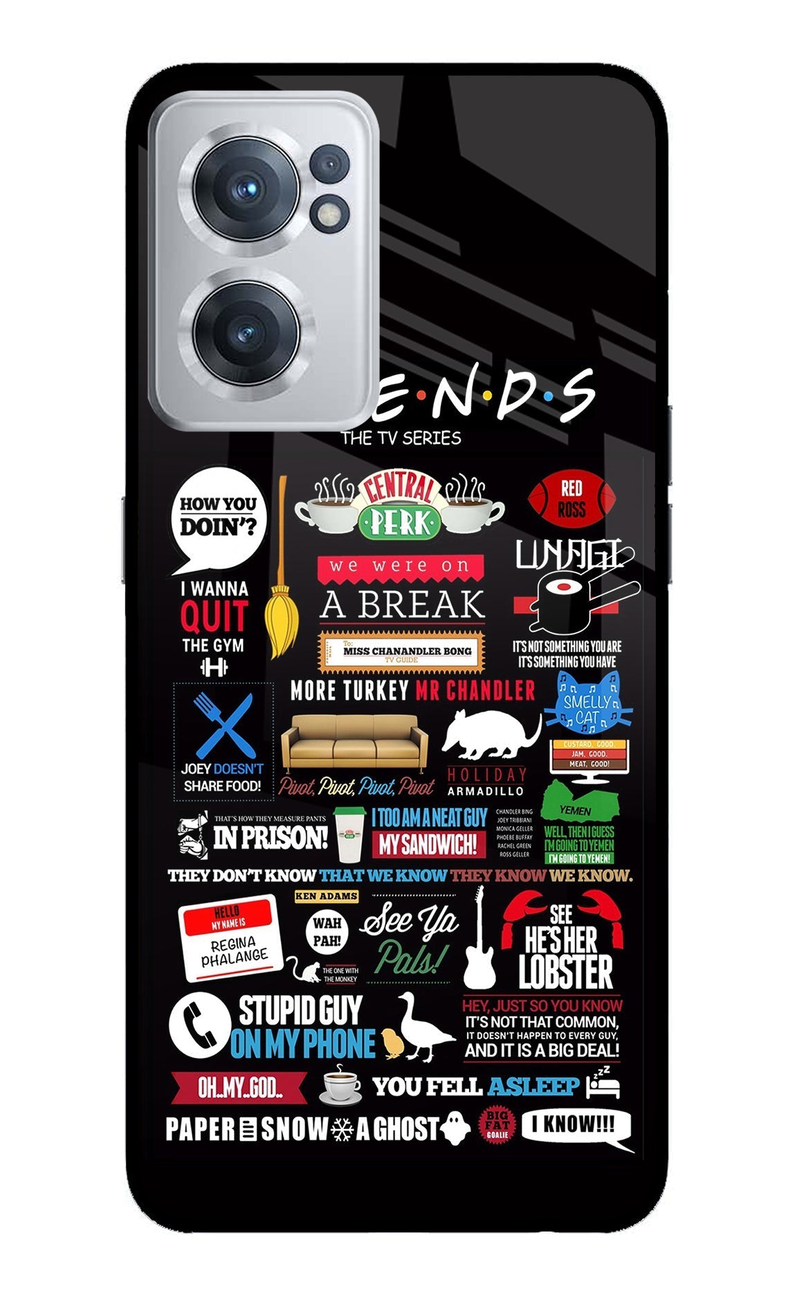 FRIENDS Case for OnePlus Nord CE 2 5G