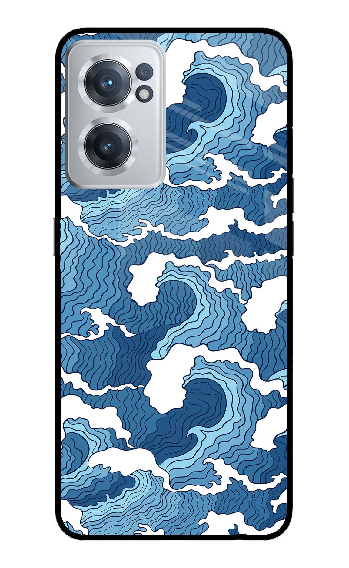 Blue Waves Case for OnePlus Nord CE 2 5G