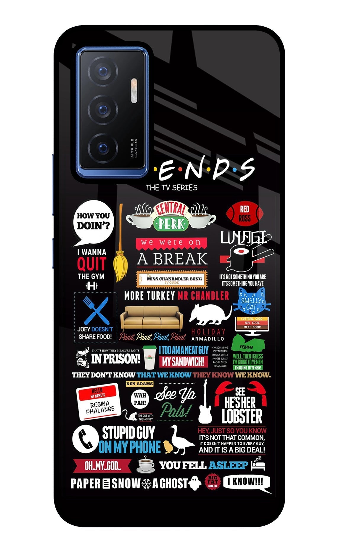 FRIENDS Case for Vivo V23E 5G