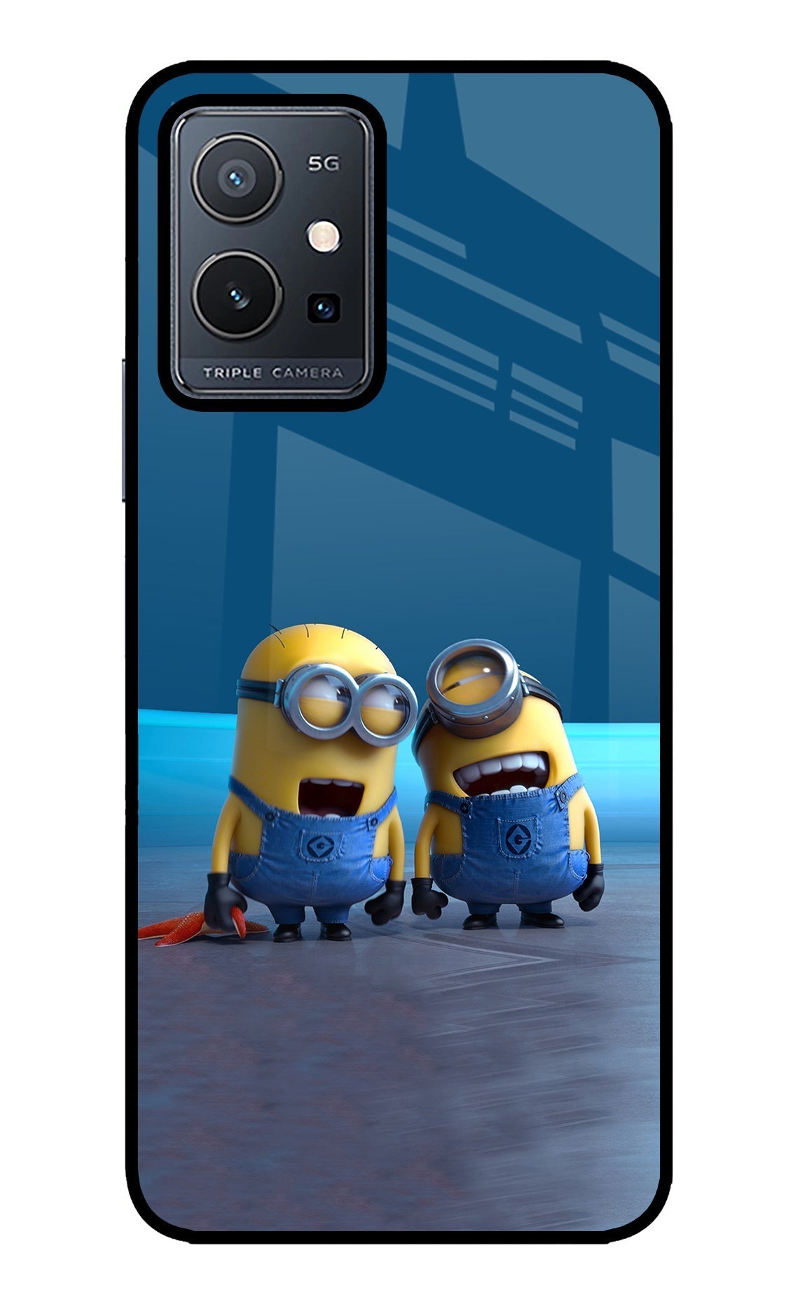 Minion Laughing Case for Vivo Y75 5G/Vivo T1 5G