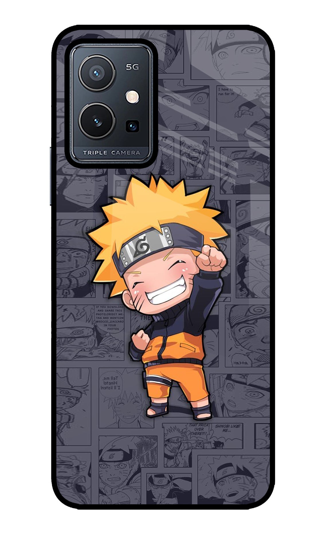 Chota Naruto Case for Vivo Y75 5G/Vivo T1 5G