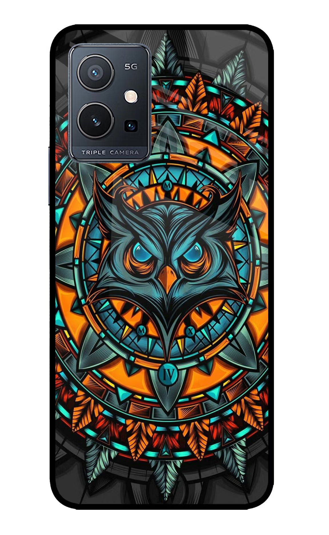 Angry Owl Art Case for IQOO Z6 5G (not 44W) by Casekaro