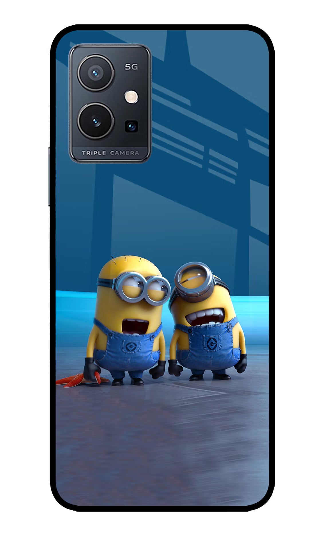 Minion Laughing Case for IQOO Z6 5G (not 44W) by Casekaro