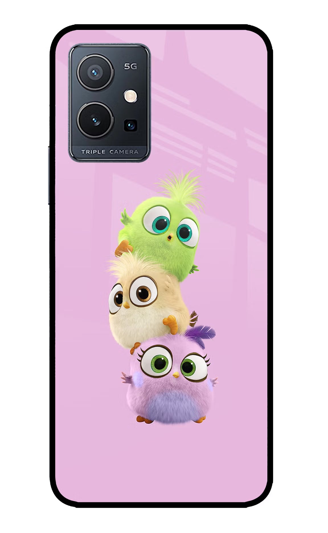 Cute Little Birds Case for IQOO Z6 5G (not 44W) by Casekaro