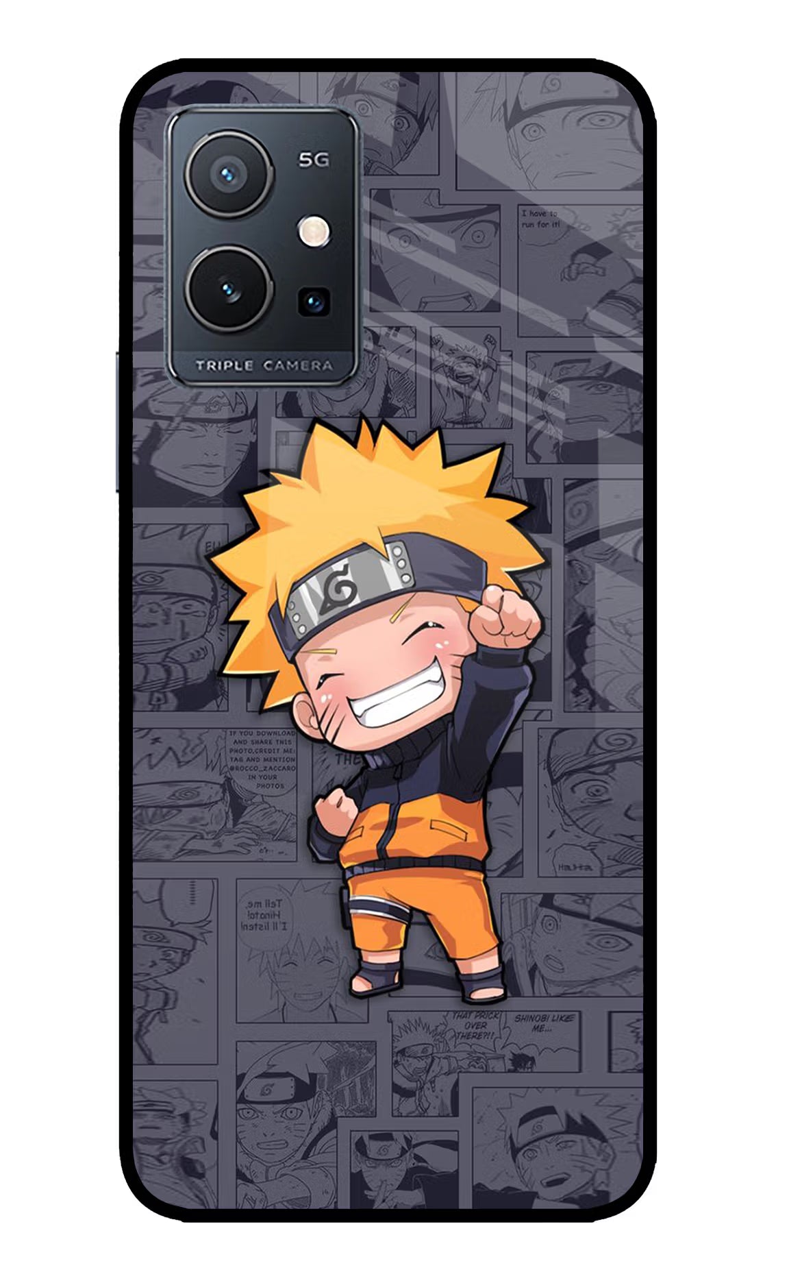 Chota Naruto Case for IQOO Z6 5G (not 44W) by Casekaro
