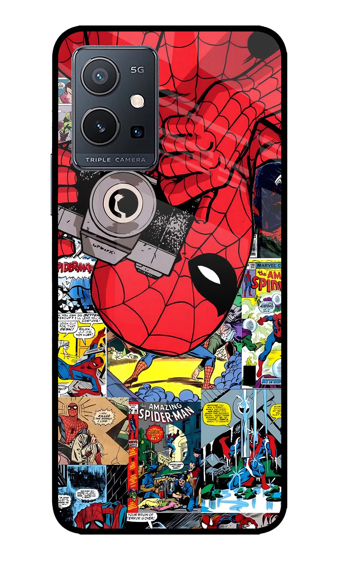 Spider Man Case for IQOO Z6 5G (not 44W) by Casekaro