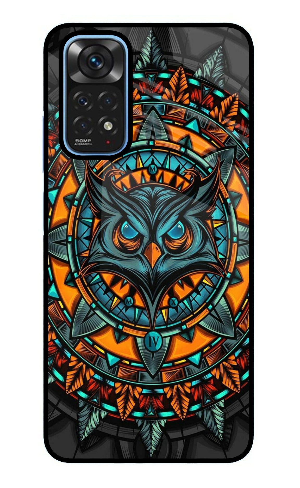 Angry Owl Art Case for Redmi Note 11/11S