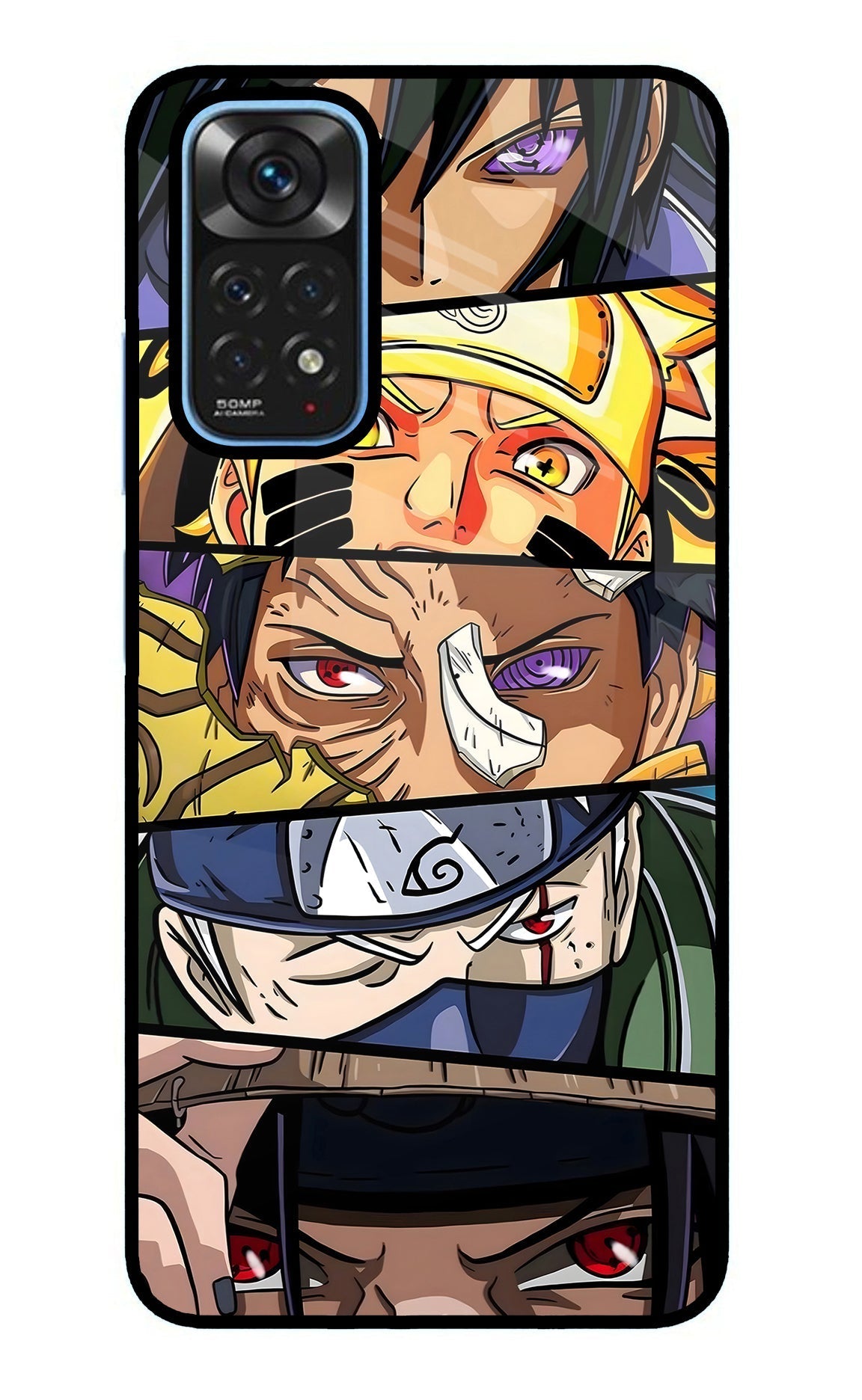 Naruto Character Case for Redmi Note 11/11S