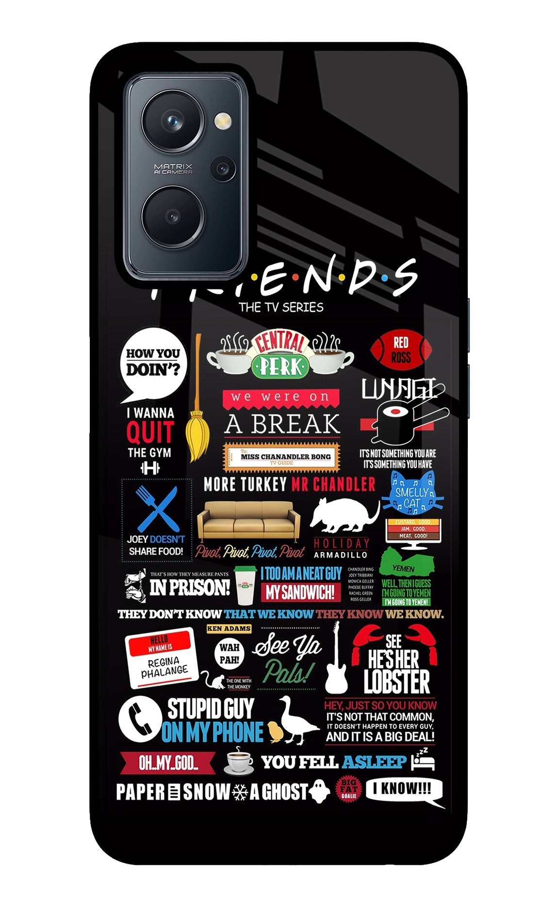 FRIENDS Case for Realme 9i 4G