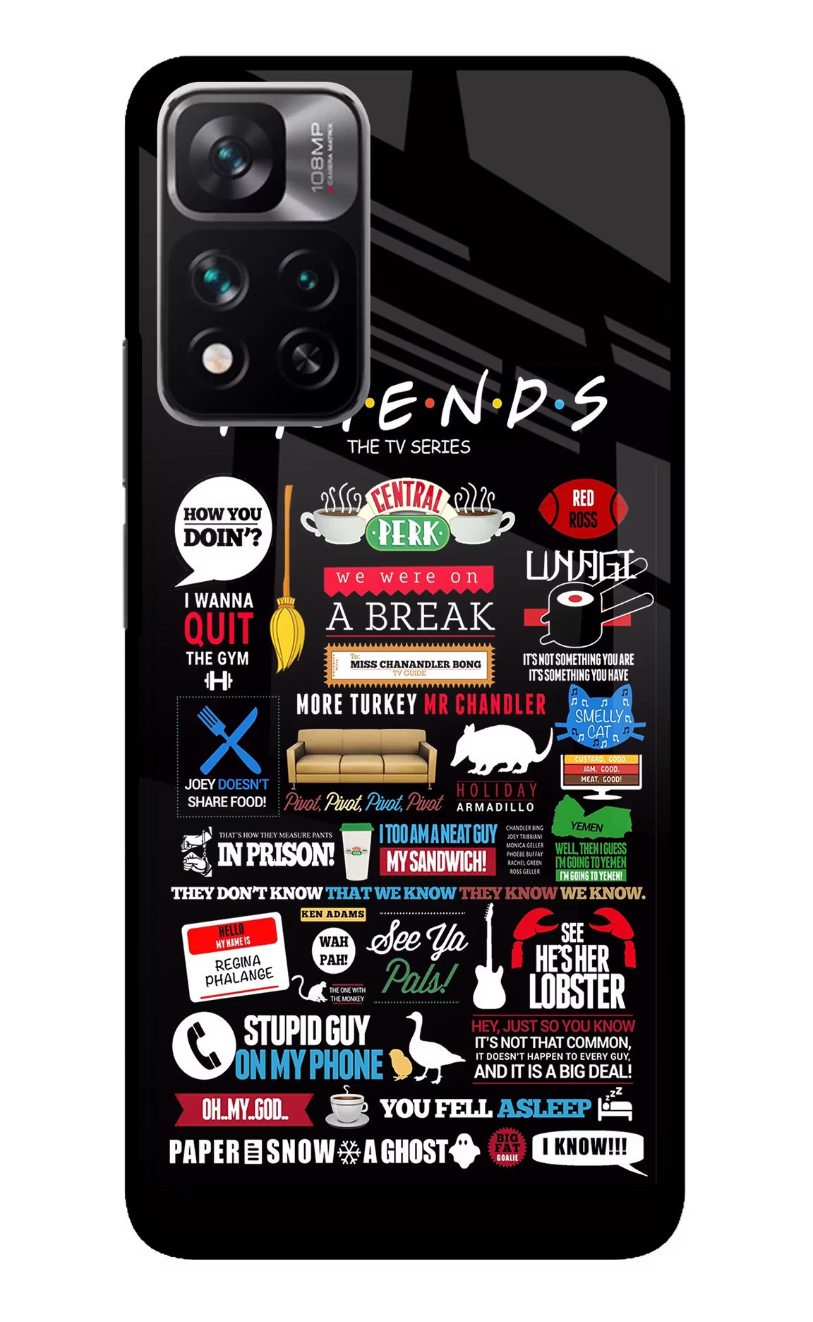 FRIENDS Case for Mi 11i 5G/11i 5G Hypercharge by Casekaro