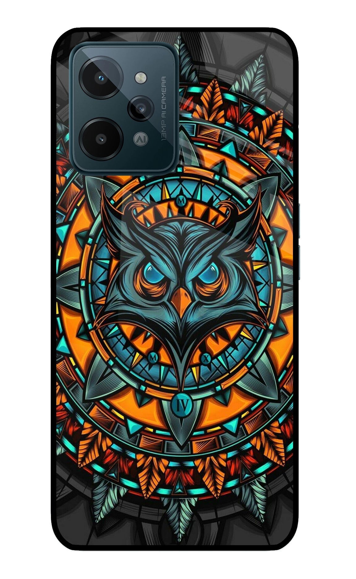 Angry Owl Art Case for Realme C31