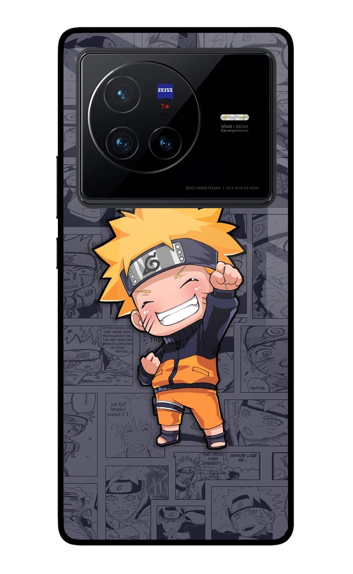 Chota Naruto Case for Vivo X80