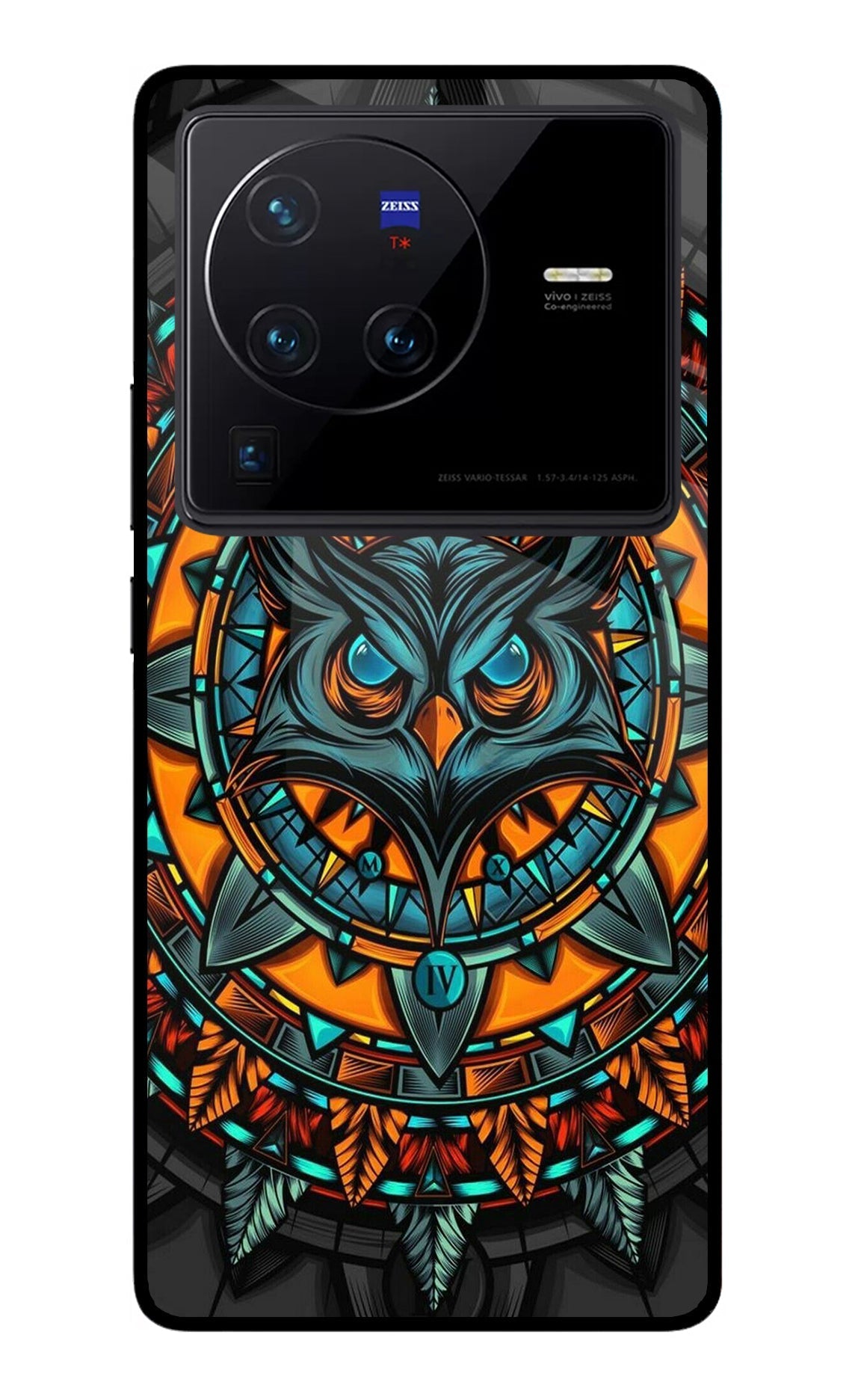 Angry Owl Art Case for Vivo X80 Pro