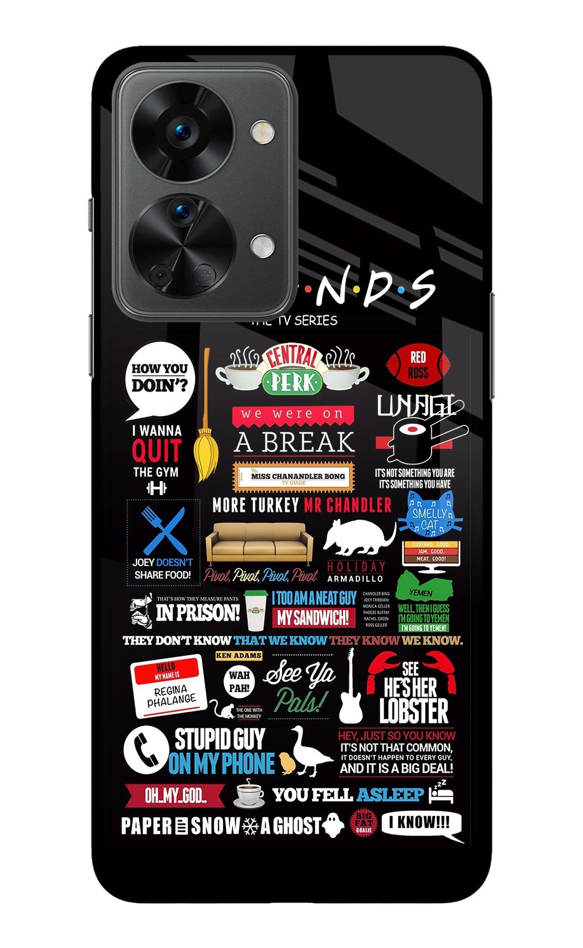 FRIENDS Case for OnePlus Nord 2T 5G