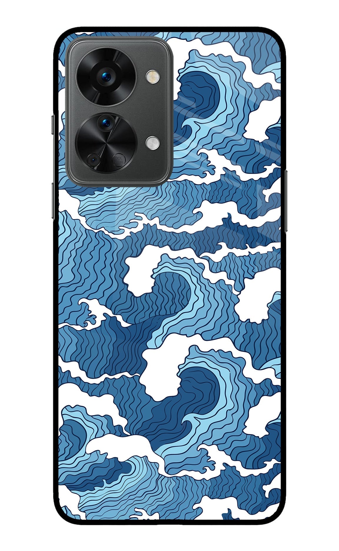 Blue Waves Case for OnePlus Nord 2T 5G