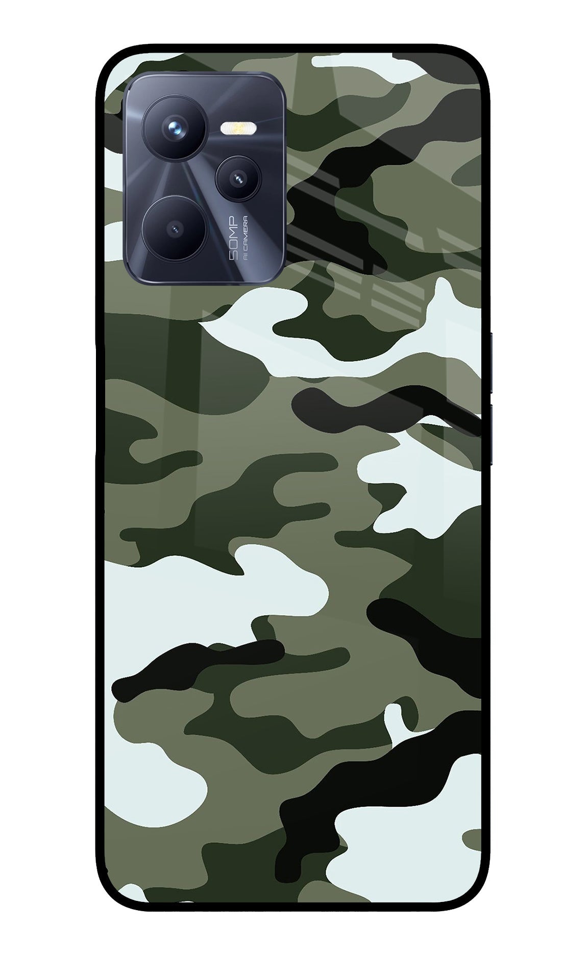 Camouflage Case for Realme C35