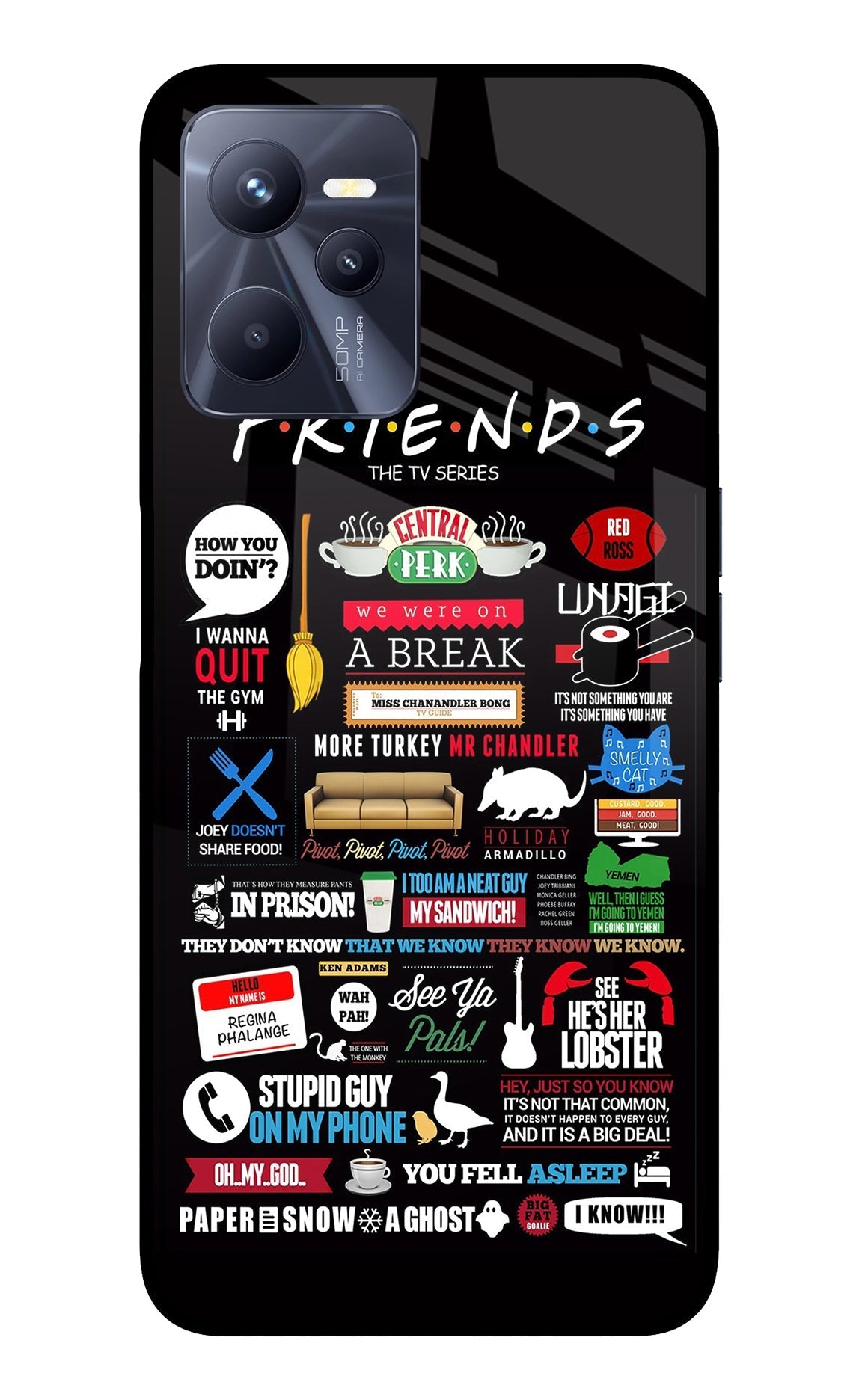 FRIENDS Case for Realme C35