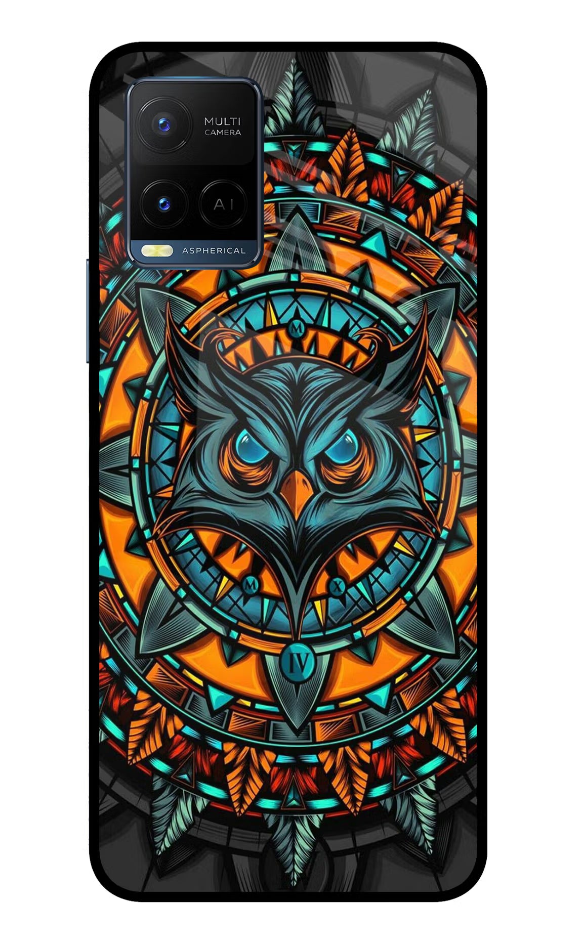 Angry Owl Art Case for Vivo Y33T by Casekaro