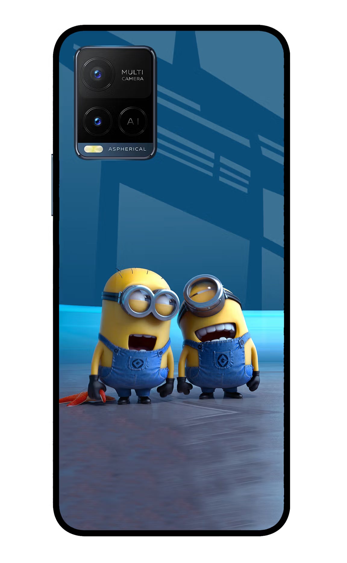 Minion Laughing Case for Vivo Y33T by Casekaro