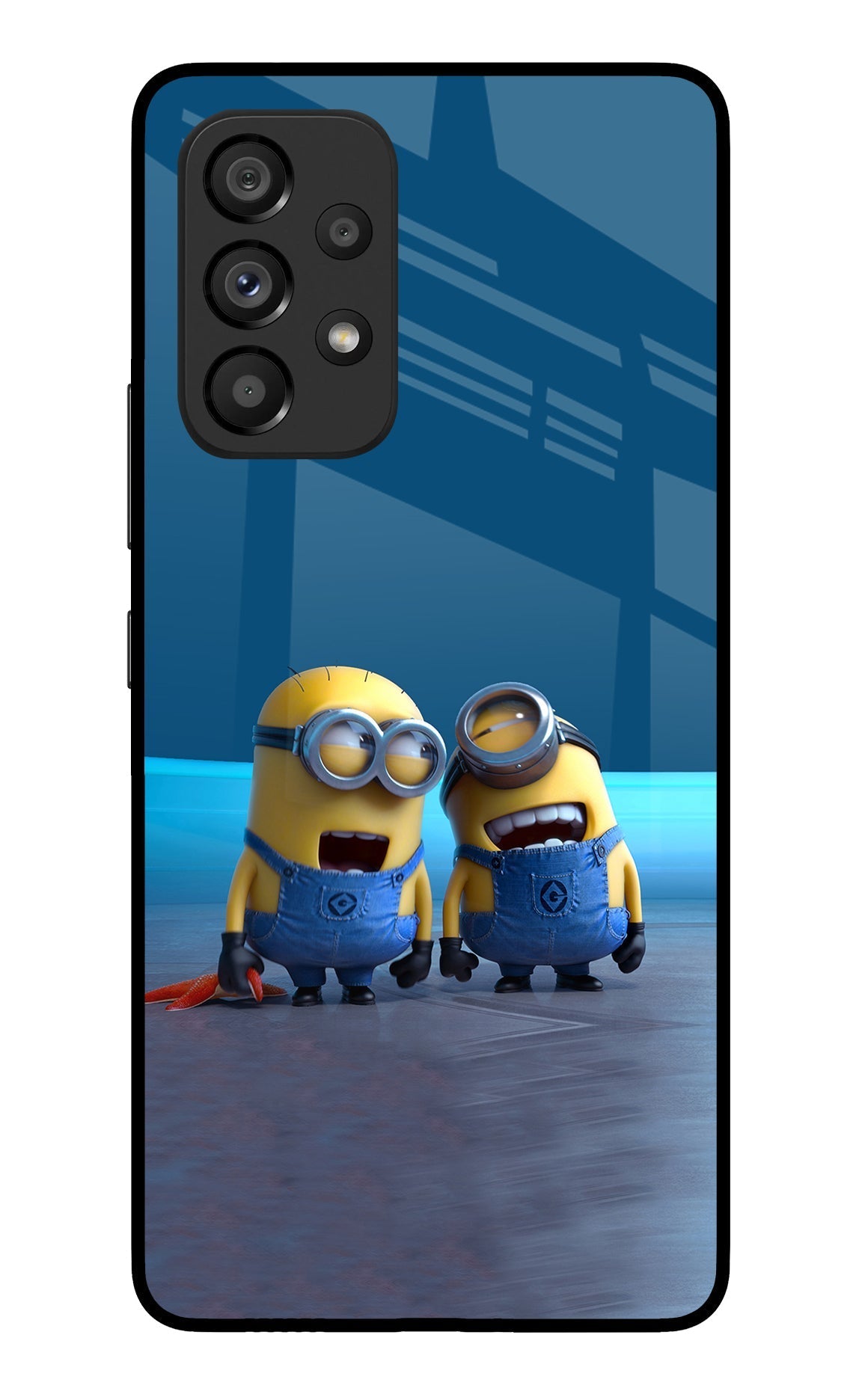 Minion Laughing Case for Samsung A53 5G