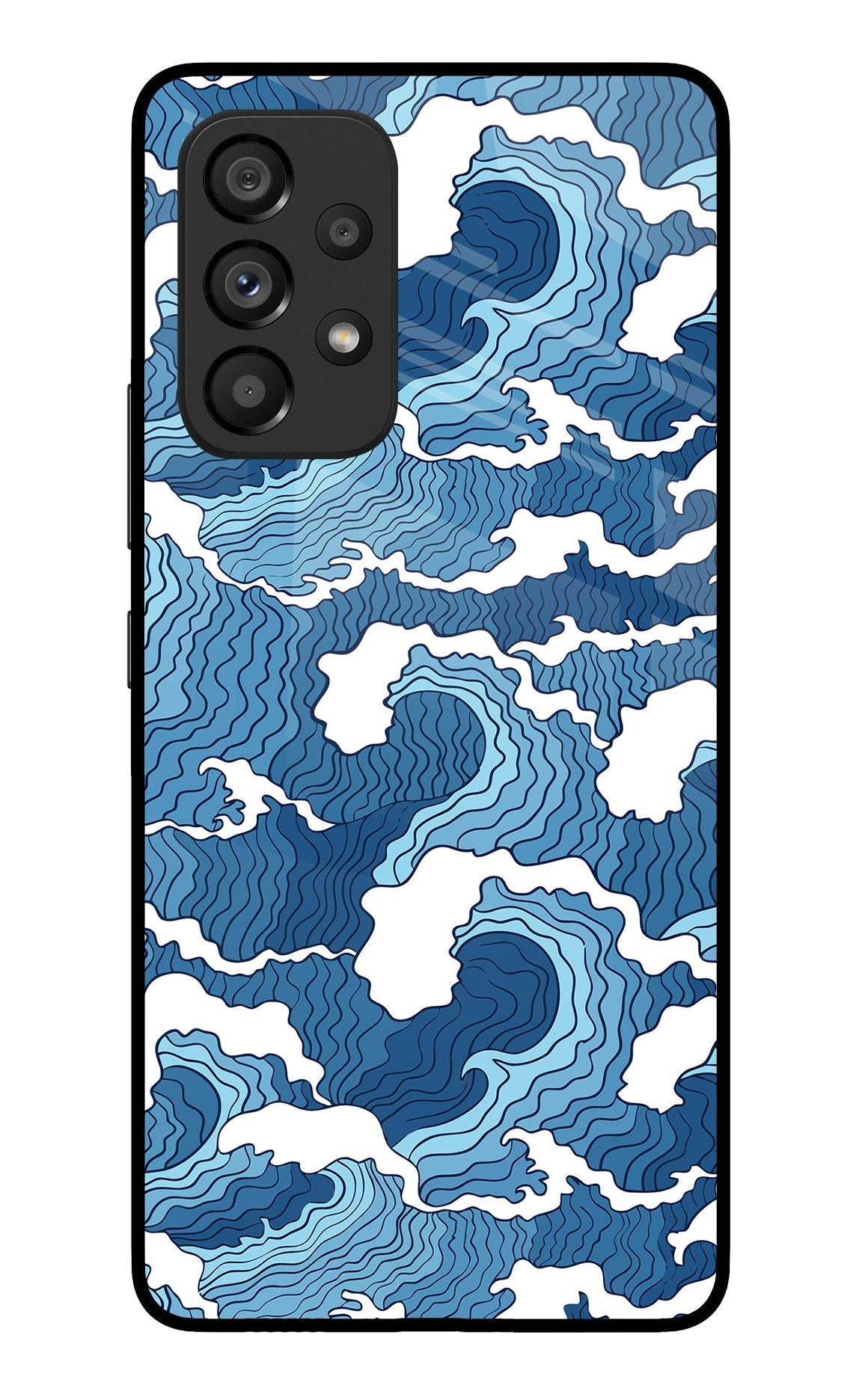 Blue Waves Case for Samsung A53 5G