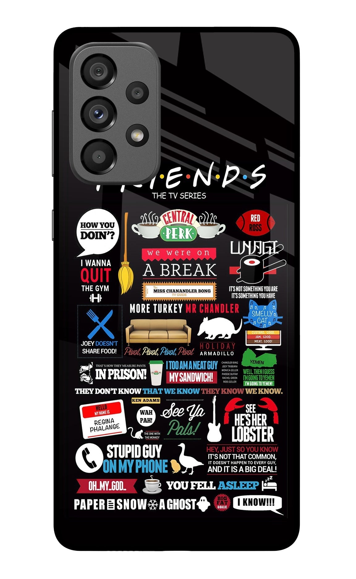 FRIENDS Case for Samsung A73 5G