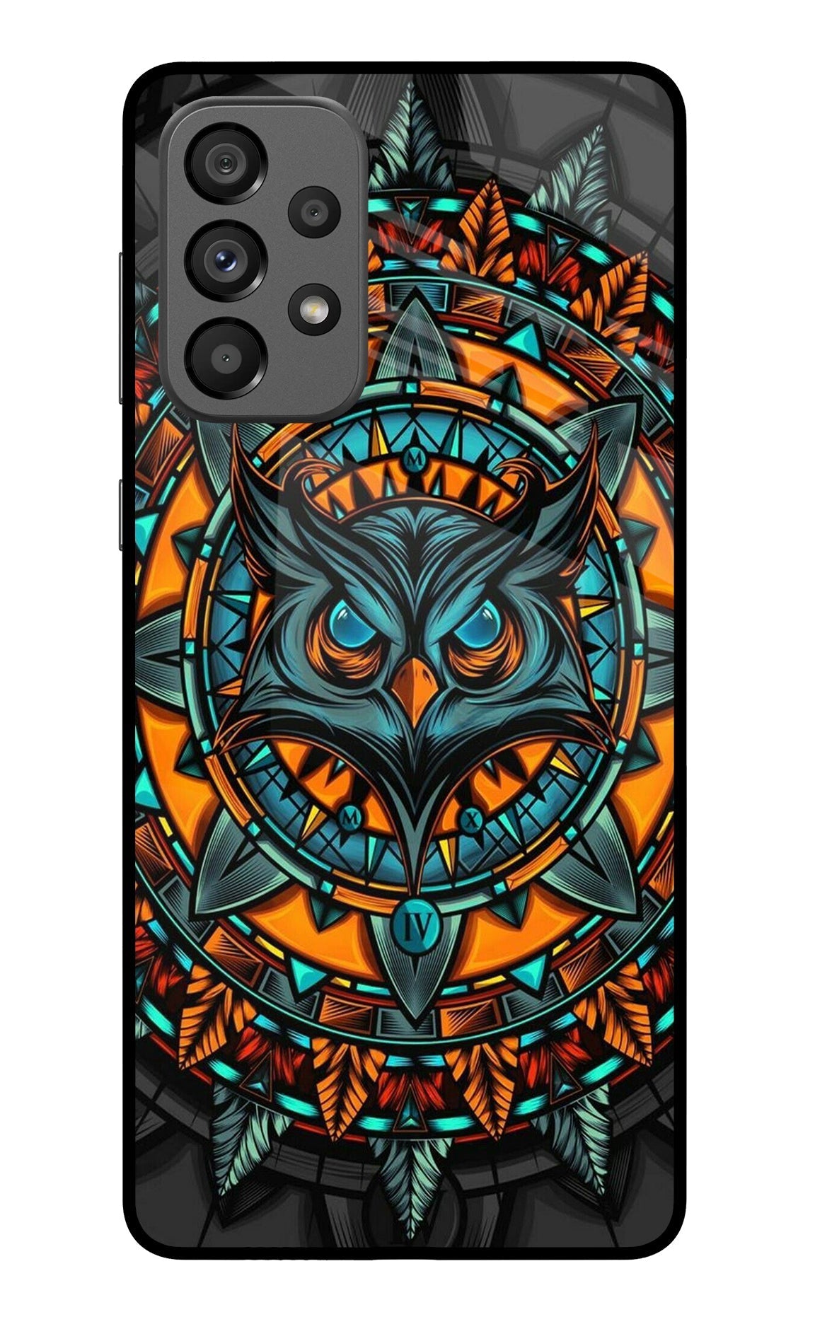 Angry Owl Art Case for Samsung A73 5G