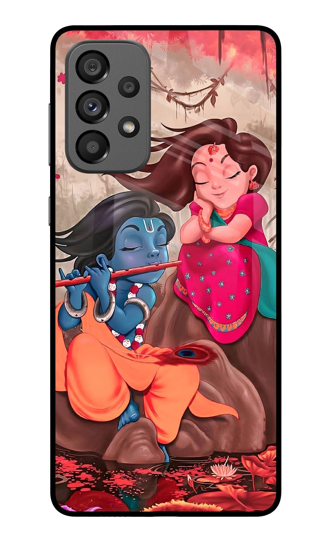 Radhe Krishna Case for Samsung A73 5G