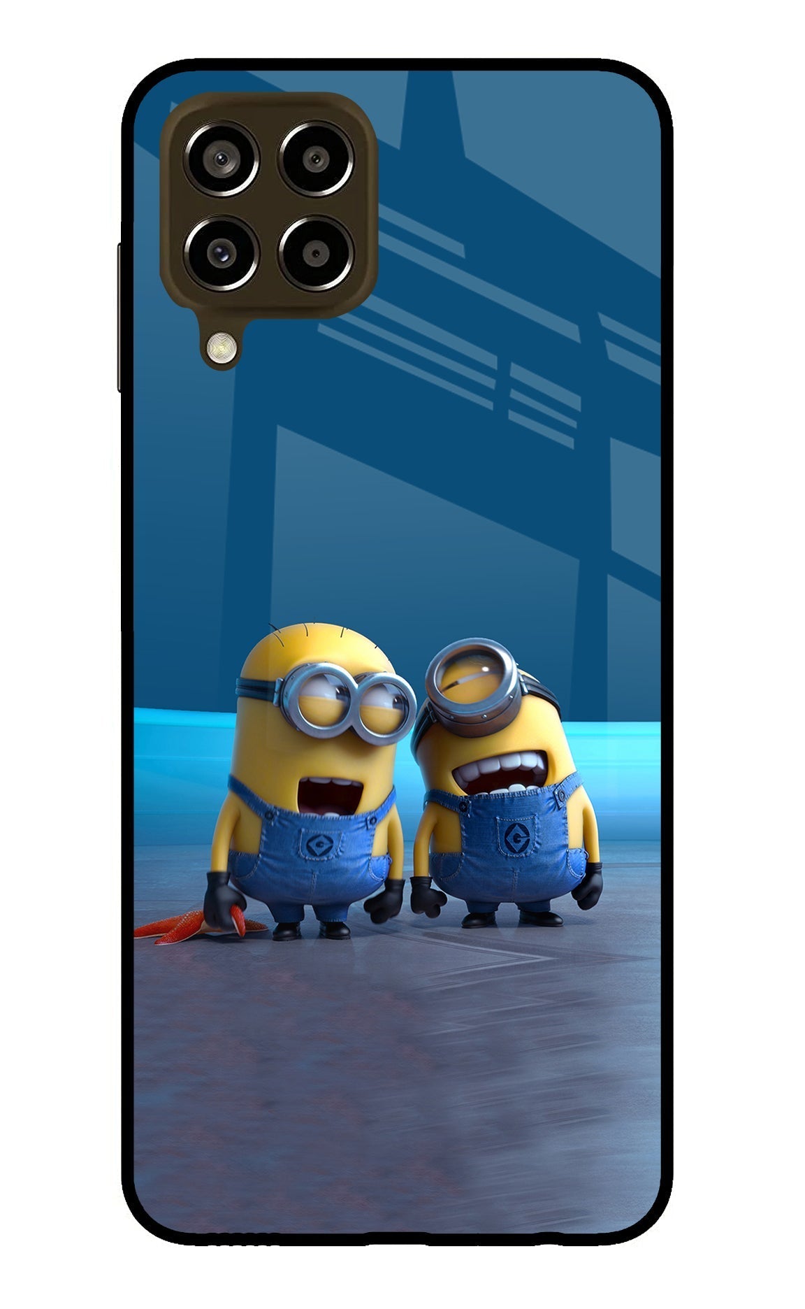 Minion Laughing Case for Samsung M33 5G