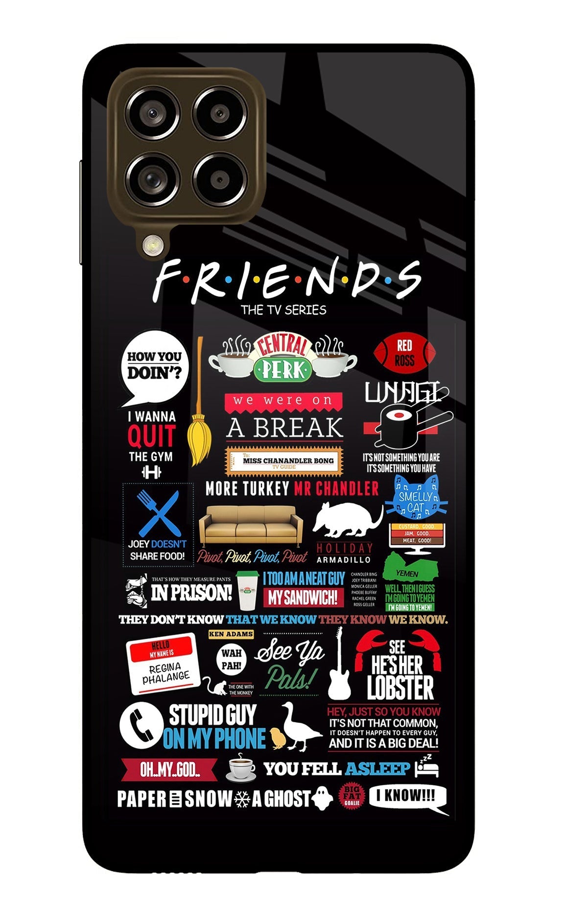 FRIENDS Case for Samsung M53 5G