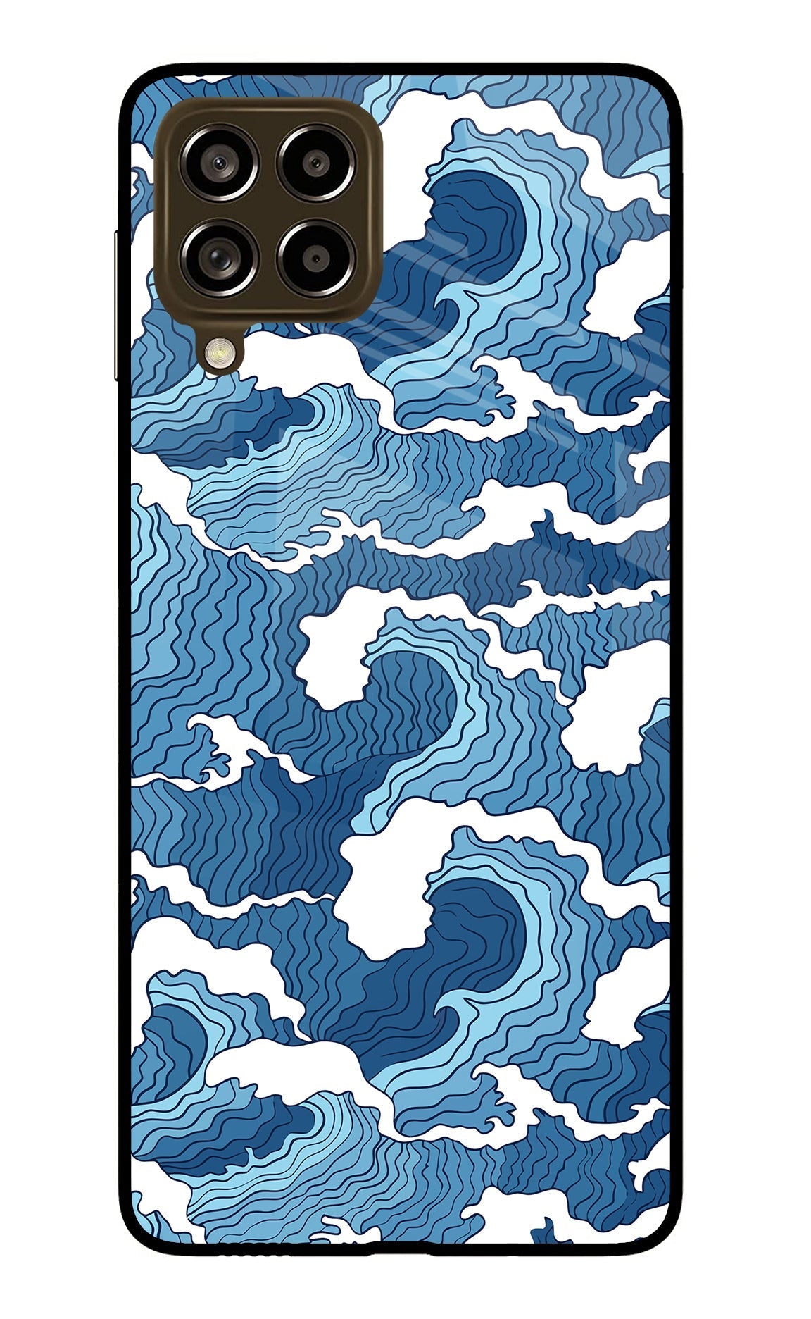 Blue Waves Case for Samsung M53 5G