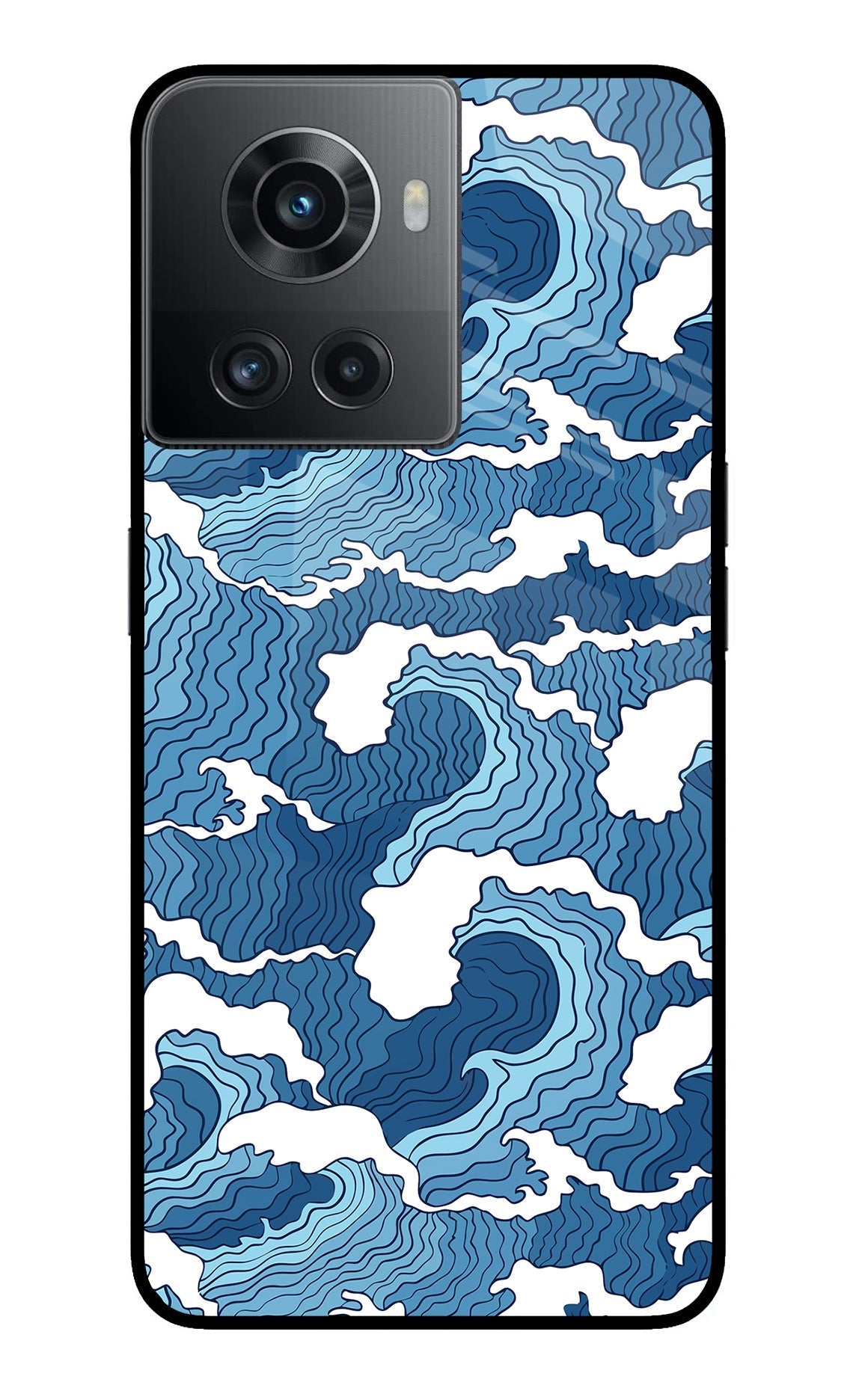 Blue Waves Case for OnePlus 10R 5G