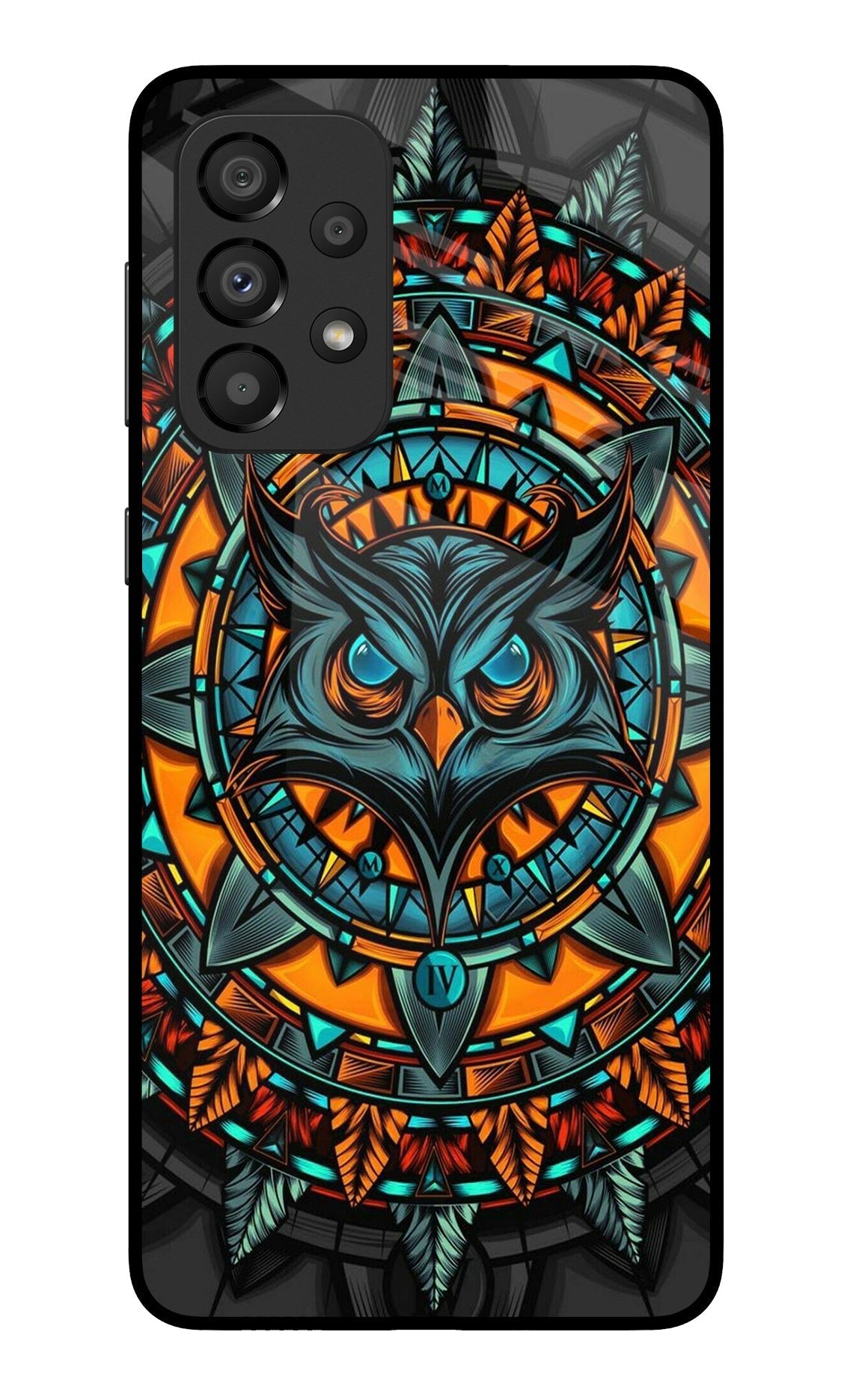 Angry Owl Art Case for Samsung A33 5G