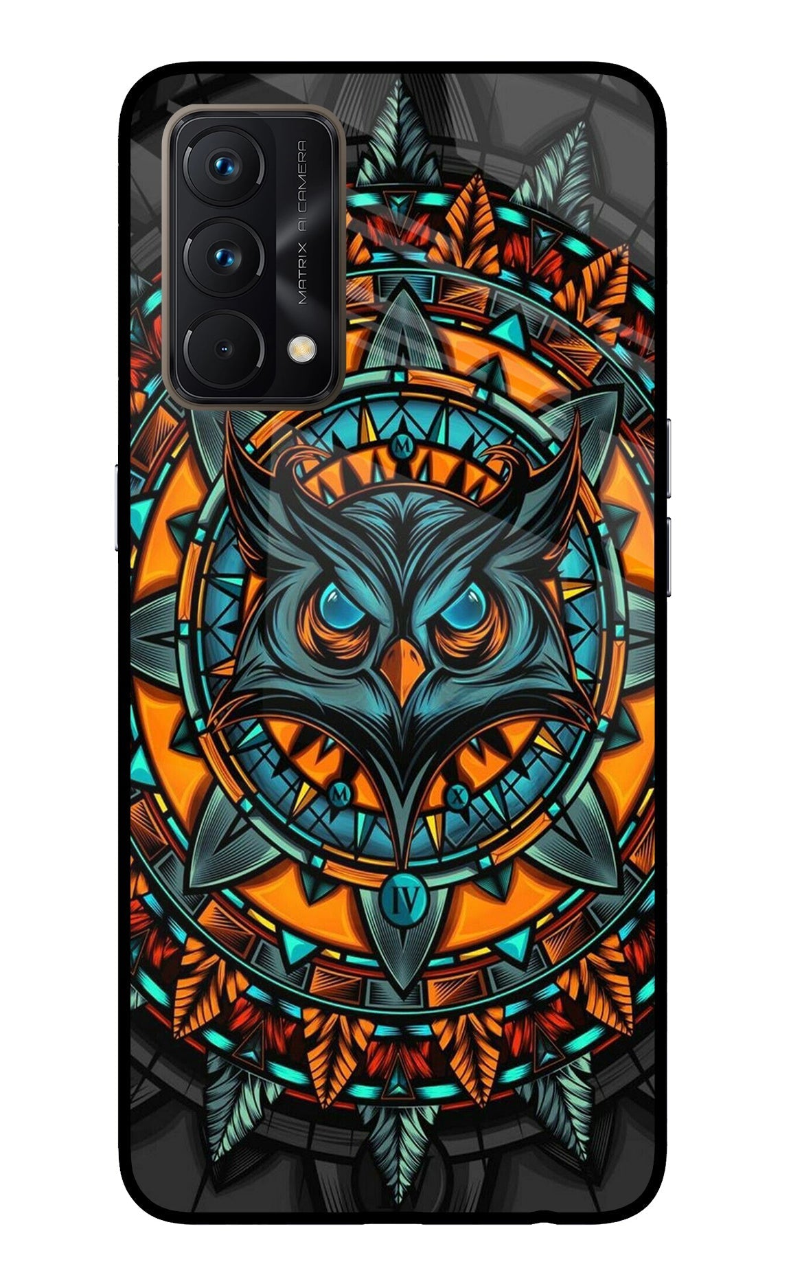 Angry Owl Art Case for Realme GT Master Edition