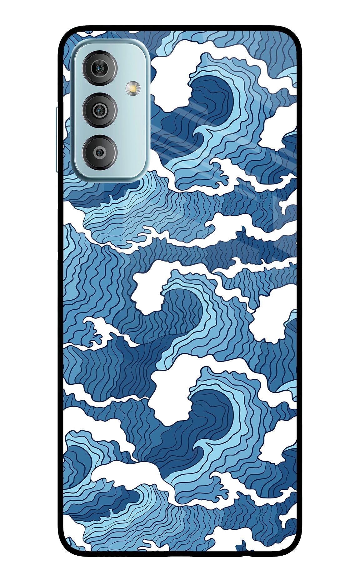 Blue Waves Case for Samsung F23 5G