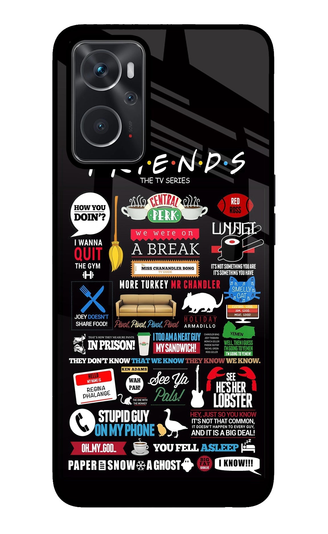 FRIENDS Case for Oppo K10 4G