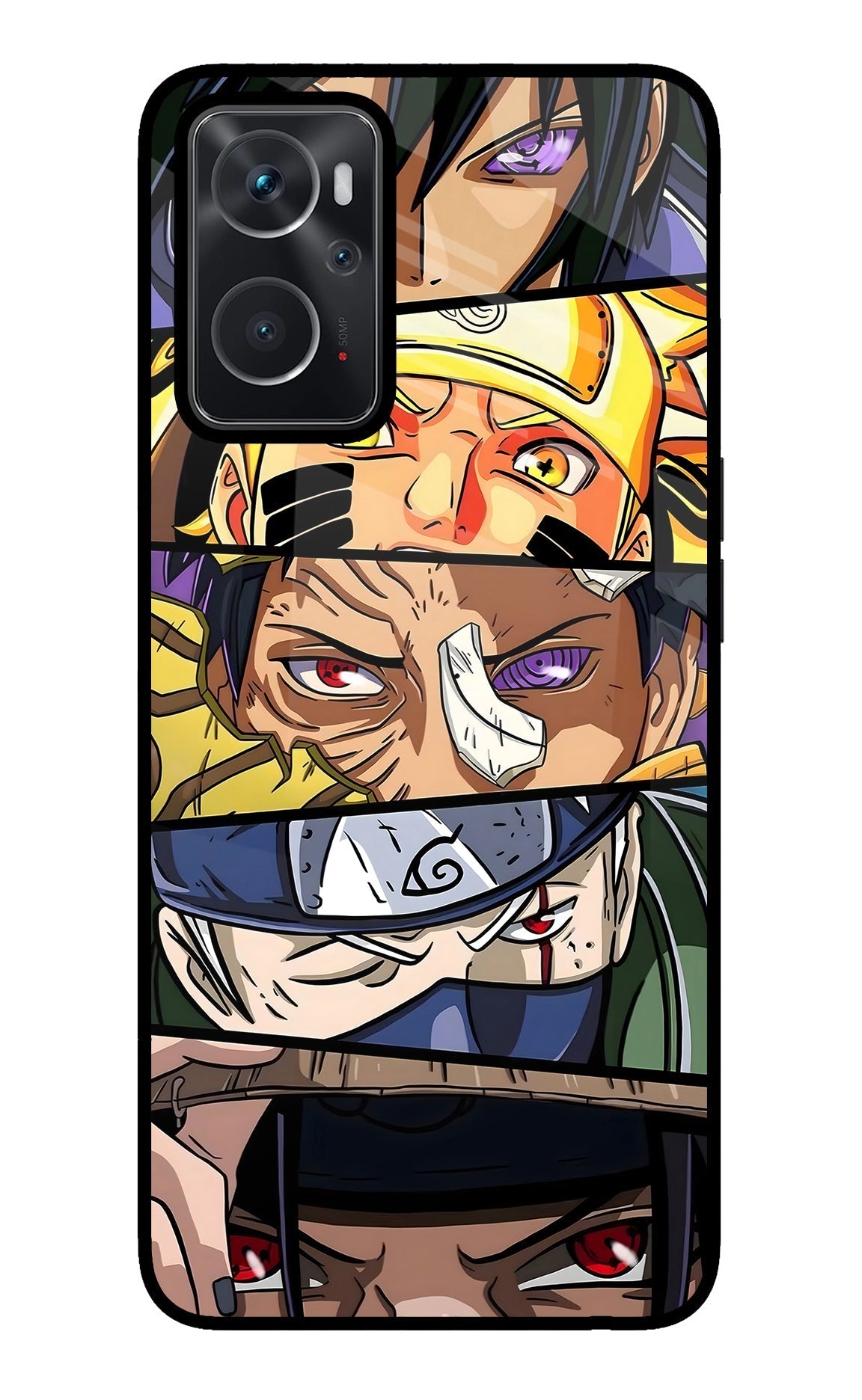 Naruto Character Case for Oppo K10 4G