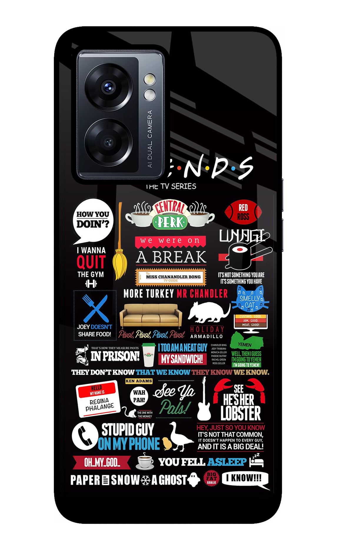 FRIENDS Case for Oppo K10 5G