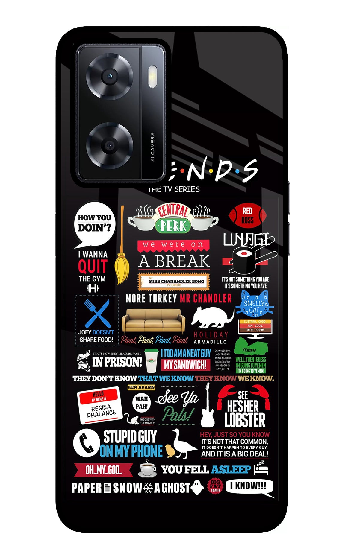 FRIENDS Case for Oppo A57 2022