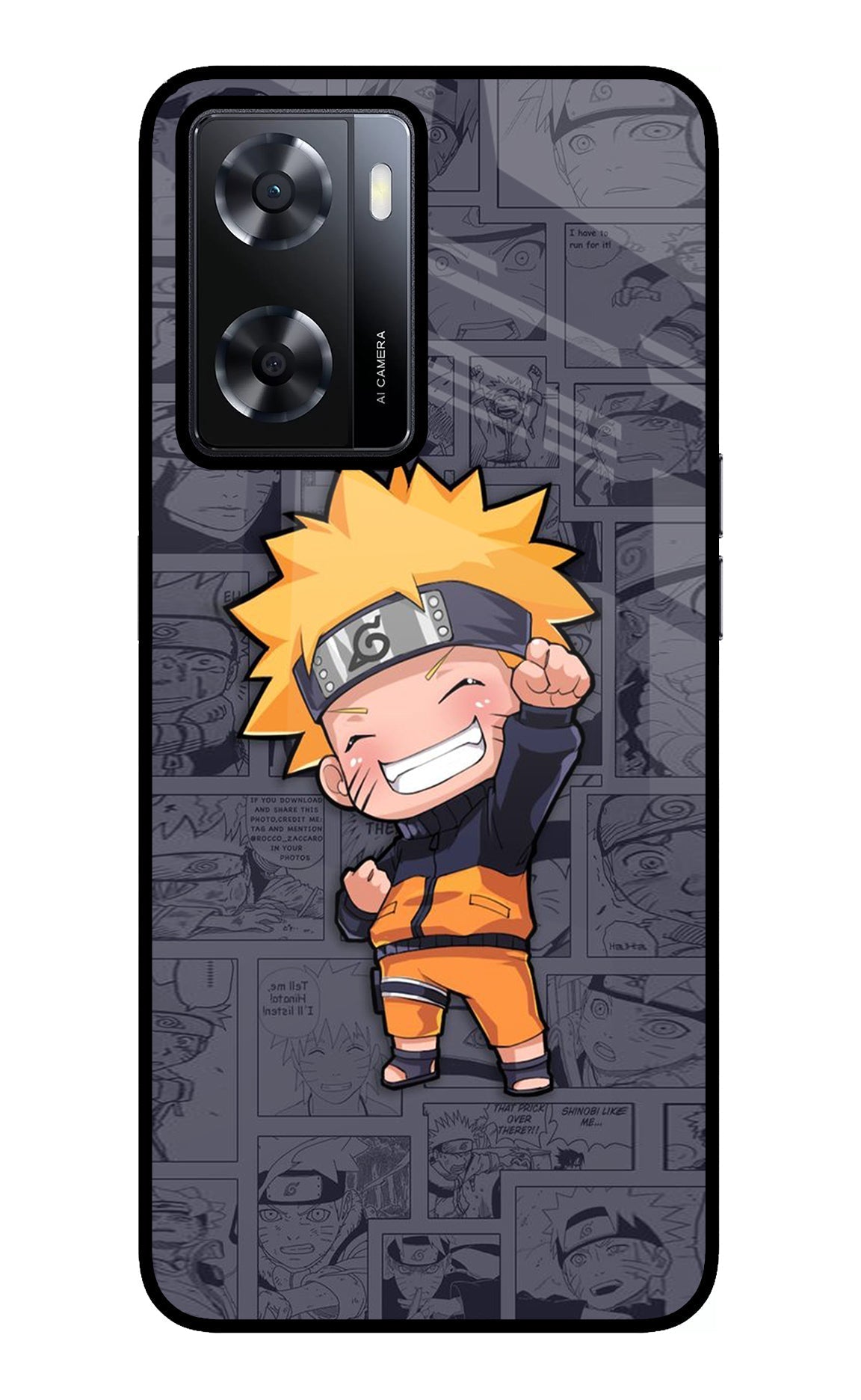 Chota Naruto Case for Oppo A57 2022