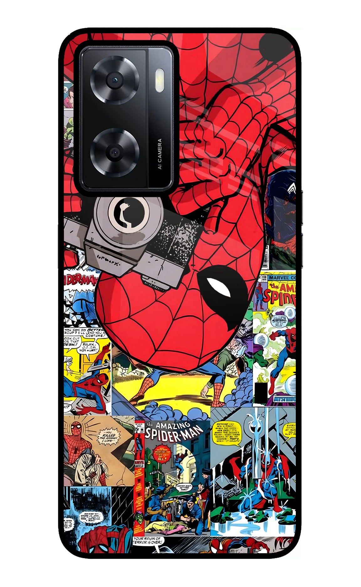 Spider Man Case for Oppo A57 2022