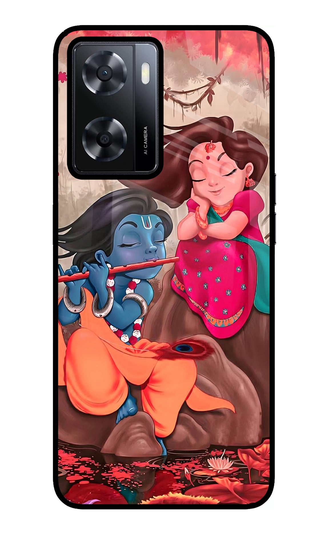Radhe Krishna Case for Oppo A57 2022