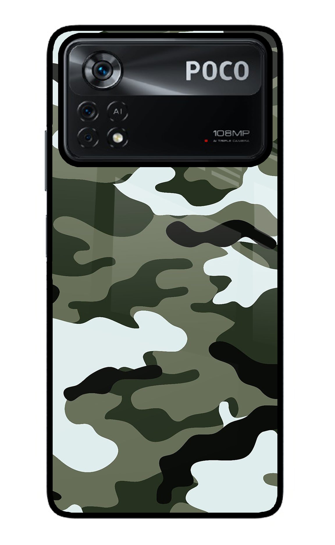 Camouflage Case for Poco X4 Pro