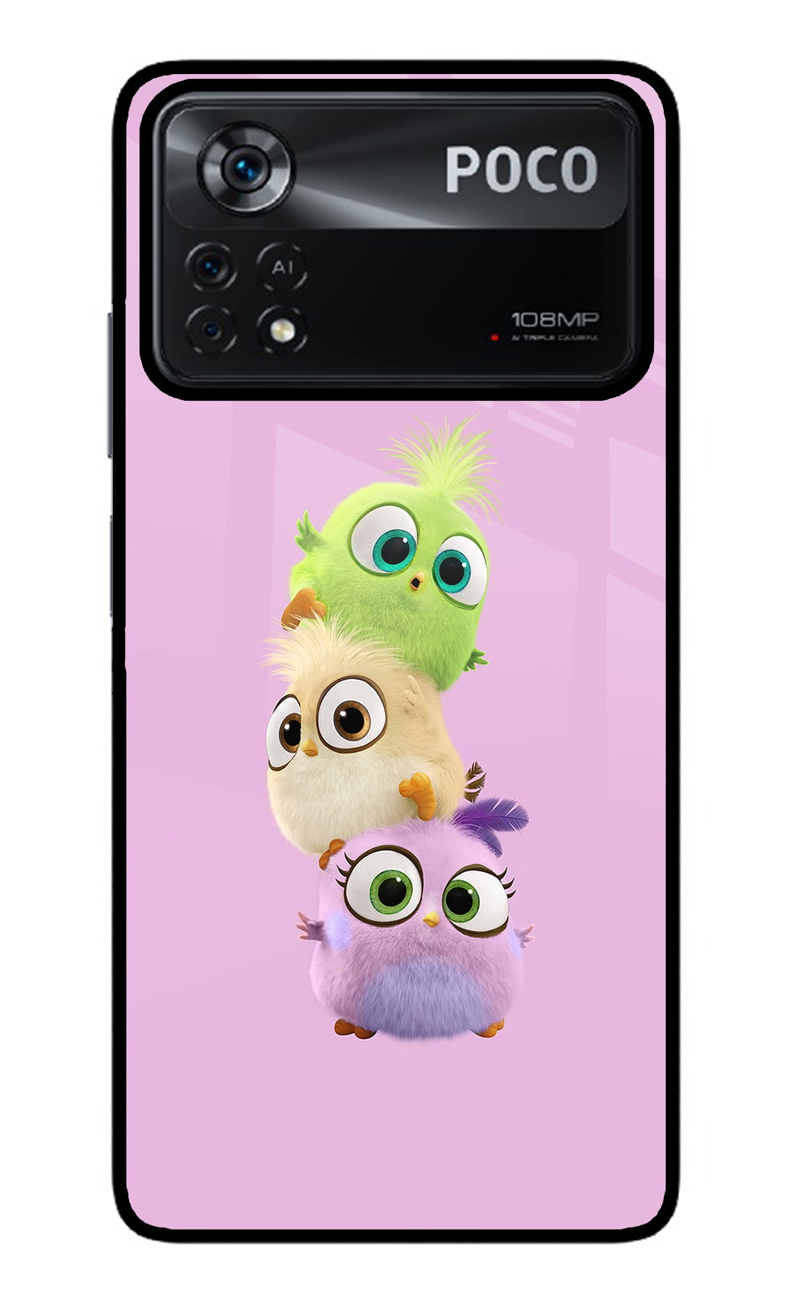 Cute Little Birds Case for Poco X4 Pro