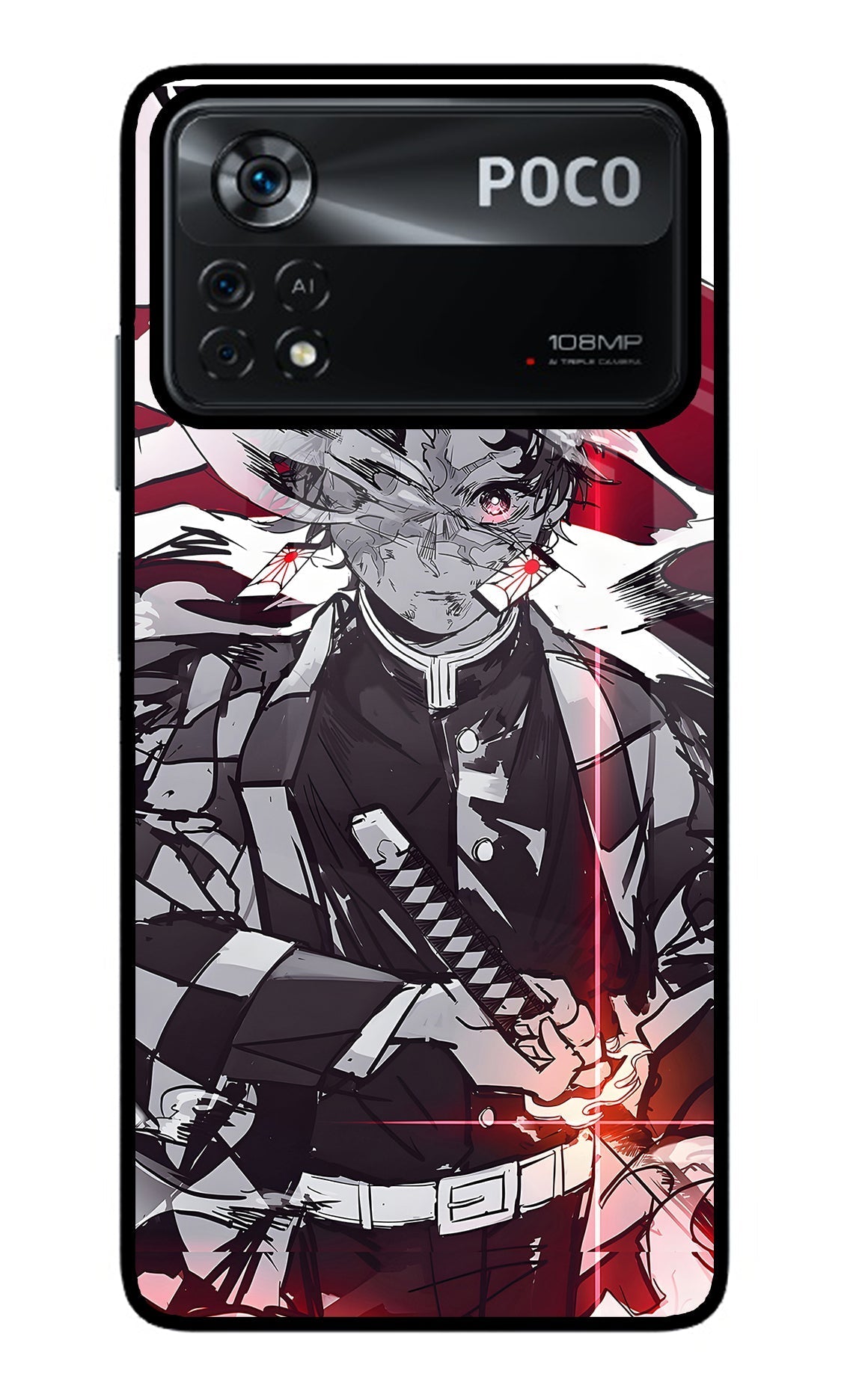 Demon Slayer Case for Poco X4 Pro